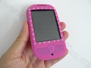 Pink Backplate for Samsung S3650 Corby