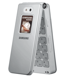 Samsung E870 White Silver