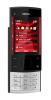 Nokia X3 Red on Black