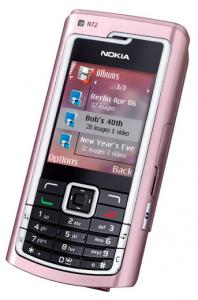 Nokia N72 Pink