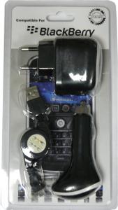 BlackBerry 3in1 cablu de date + incarcator retea + incarcator auto
