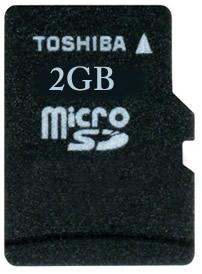 MicroSD 2GB Toshiba