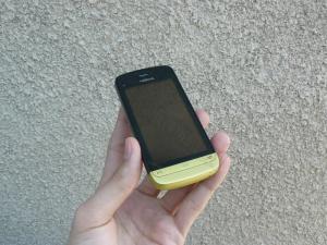 Nokia C5-03 Lime Green Female Edition+ card microSD 8GB + Garmin ( Harta Europei )