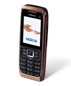 Nokia E51 Rose Steel