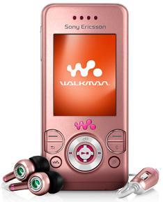 Sony Ericsson W580i Metro Pink