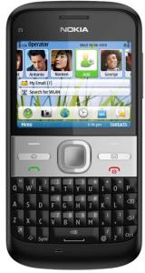 Nokia e5 carbon black