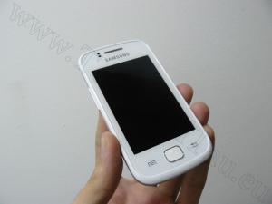 Samsung Galaxy Gio S5660 Silver White + card microSD 8GB + IGO ( Harta Europei )