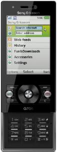 Sony Ericsson G705 Majestic Black