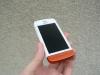 Nokia c5-03 white orange + card microsd 8gb + garmin ( harta