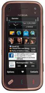 Nokia N97 Mini Garnet + card microSD 8GB + Garmin ( Harta Europei )