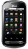 Lg optimus me p350 black + card microsd 8gb + igo (