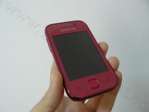 Samsung Galaxy Y S5360 Coral Pink + card microSD 8GB + IGO ( Harta Europei )
