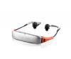 Samsung bt headset sbh700 stereo silver/red