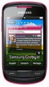 Samsung S3850 Corby II Candy Pink