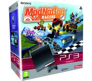 Sony PlayStation PS3 Slim 250GB +  ModNation  Racers