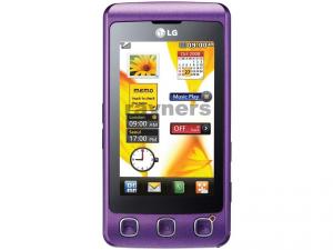 LG KP500 Cookie Pansy Purple