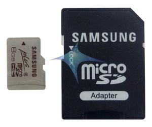 Samsung microSDHC Card 8GB Plus