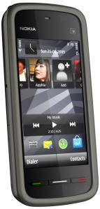 Nokia 5230 All Black + Suport Auto + card microSD 8GB + Garmin ( Harta Europei )
