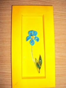 Hand made quilling