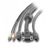 BELKIN -EnglishOmniView SOHO Series KVM Cable, PS/2 with Audio, 3mEnglishRussianOmniView SOHO Series KVM ÐÐ°Ð±ÐµÐ»Ñ, PS/2, Audio, 3Ð¼Russian- ()