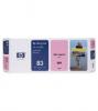 Cartridge hp 83 uv light magenta ink