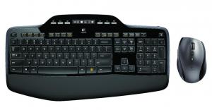 Kit Tastatura si Mouse Logitech Wireless MK710 Black