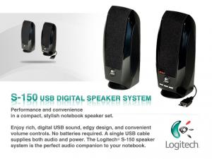 Boxe Logitech S-150 2.0 USB Black