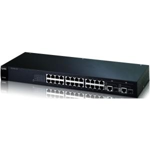 ZyXEL ES-1100-24G / 24 port 10/100 Unmanaged Switch,  2 SFP