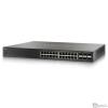 24-Port Gig POE with 4-Port 10-Gig Stackable Managed Switch