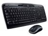 Kit Tastatura si Mouse Logitech Wireless Desktop MK320 Black