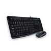 Kit tastatura si mouse logitech mk120 black