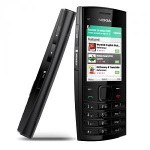 Telefon Mobil Nokia X2-02 Dual Sim Dark Silver