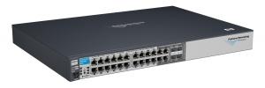 Switch HP E2810-24G Gigabit stackable switch with 20 100/1000 ports and 4 dual