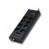 Surge suppressor belkin ac 220-240v 50/60hz 8-outlets 2m black