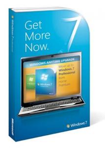 Microsoft Windows 7 Home Premium to Professional English Upgrade WAU