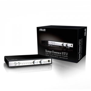 Asus Xonar Essence STU,  USB 2.0 high-speed,  Procesor audio C-Media CM6631A High-Definition Sound Processor,  convertor digital-analog extern (DAC),  Raport semnal/zgomot 120 dB,