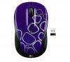 Mouse logitech wireless m325 purple pebbles