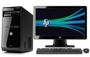 HP P3500 MT - i7-2600 - 8GB DDR3 RAM (2x4GB) - 1 TB HDD SATA 7200rpm - NVIDIA GeForce GT630 2GB DDR3 - DVD-RW - WLAN 802.11 b/g/n - Win 7 Pro 64 - keyb&mouse - 1 yw + HP Monitor 20
