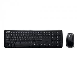 Kit Tastatura si Mouse Asus W3000 Wireless Black