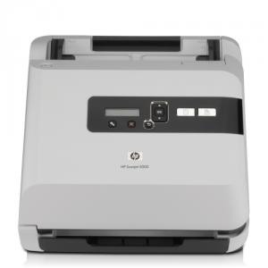 HP ScanJet 5000 sheetfeed scanner; A4,  max 25ppm (50ipm),  600dpi optical, 600x600 dpi hardware,  48 bi
