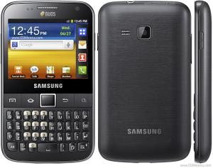 Telefon Mobil Samsung B5512 Galaxy Y Pro Dual Sim Black