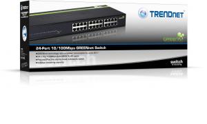 Switch TRENDNET TE100-S24g 24-port 10/100 GREENnet Switch