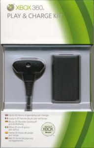 Xbox 360 Play & Charge Kit - Black