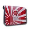 Bag CANYON Messenger for notebooks 15.6â, White/Grey with Red Rising Sun