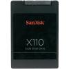 SANDISK X110 64GB SSD, 2.5" 7mm, SATA 6Gbps, Seq Read/Write: 505 MBps /  445 MB/s, IOPS max: 81000, MLC, Retail