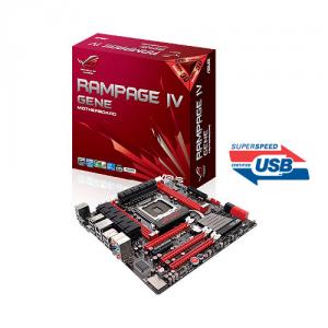 Asus RAMPAGE IV GENE 2011 - Intel - X79 - 7.1 - 2 x PCI Express 3.0 x16 - 4 x USB 3.0 - 12 x USB 2.0