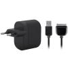Belkin wall charger 2.1a glxy tab usb cable black