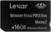 Card de memorie lexar memory stick pro duo 16gb