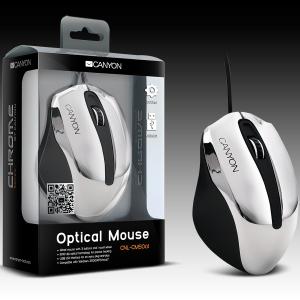 Mouse Canyon CNL-CMSO01 Chrome Black