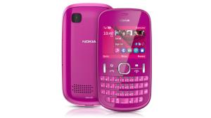 Telefon Mobil Nokia 201Asha Pink